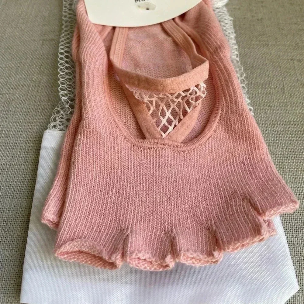 NWT Free People x Arebesk Muse Open Toe Grip Socks Size Medium